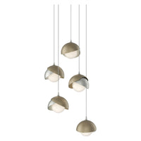 Brooklyn 5-Light Double Shade Pendant