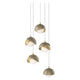 Brooklyn 5-Light Double Shade Pendant