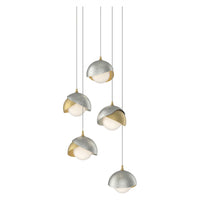Brooklyn 5-Light Double Shade Pendant