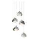 Brooklyn 5-Light Double Shade Pendant
