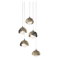 Brooklyn 5-Light Double Shade Pendant