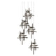 Tura 5-Light Seeded Glass Pendant