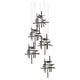 Tura 5-Light Seeded Glass Pendant