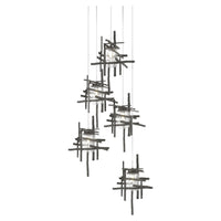Tura 5-Light Seeded Glass Pendant
