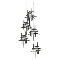 Tura 5-Light Seeded Glass Pendant