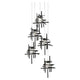 Tura 5-Light Seeded Glass Pendant