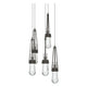 Link 5-Light Clear Glass Pendant