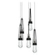 Link 5-Light Clear Glass Pendant