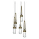 Link 5-Light Clear Glass Pendant