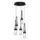 Link 5-Light Clear Glass Pendant