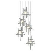 Tura 5-Light Frosted Glass Pendant