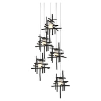 Tura 5-Light Frosted Glass Pendant