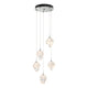 Chrysalis 5-Light Small Crystal Pendant