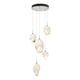 Chrysalis 5-Light Mixed Crystal Pendant