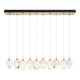 Chrysalis 10-Light Small Crystal Pendant