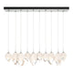 Chrysalis 10-Light Mixed Crystal Pendant