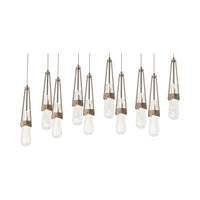 Link 10-Light Blown Glass Pendant
