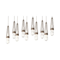 Link 10-Light Blown Glass Pendant