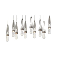 Link 10-Light Blown Glass Pendant