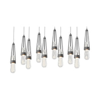 Link 10-Light Blown Glass Pendant