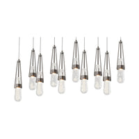 Link 10-Light Blown Glass Pendant