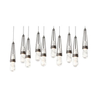 Link 10-Light Blown Glass Pendant