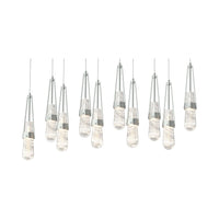 Link 10-Light Blown Glass Pendant