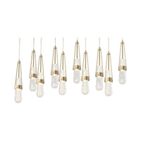 Link 10-Light Blown Glass Pendant