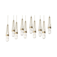 Link 10-Light Blown Glass Pendant