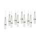 Link 10-Light Blown Glass Pendant