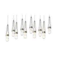 Link 10-Light Blown Glass Pendant