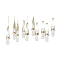 Link 10-Light Blown Glass Pendant