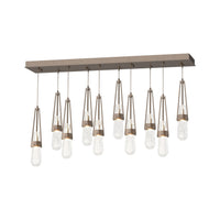Link 10-Light Blown Glass Pendant