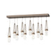 Link 10-Light Blown Glass Pendant
