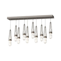 Link 10-Light Blown Glass Pendant