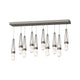 Link 10-Light Blown Glass Pendant