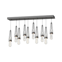 Link 10-Light Blown Glass Pendant