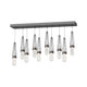 Link 10-Light Blown Glass Pendant