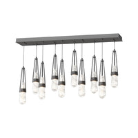 Link 10-Light Blown Glass Pendant
