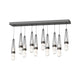 Link 10-Light Blown Glass Pendant
