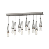Link 10-Light Blown Glass Pendant