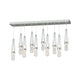 Link 10-Light Blown Glass Pendant