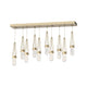 Link 10-Light Blown Glass Pendant