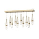Link 10-Light Blown Glass Pendant