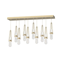 Link 10-Light Blown Glass Pendant