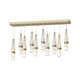 Link 10-Light Blown Glass Pendant