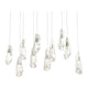 Luma 10-Light Large Crystal Pendant