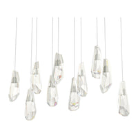 Luma 10-Light Large Crystal Pendant