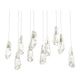Luma 10-Light Large Crystal Pendant