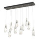 Luma 10-Light Large Crystal Pendant
